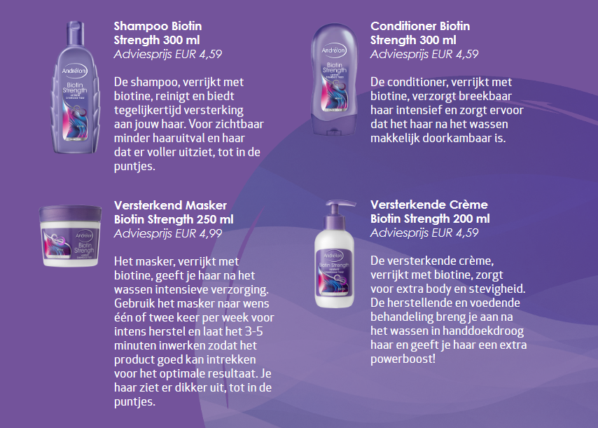 What's on mama's mind andrelon biotin infographic