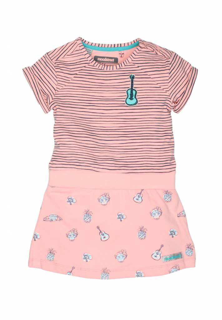 Moodstreet jurkje roze cuba