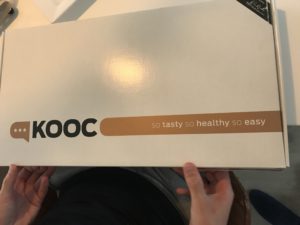 Kooc kant-en-klaarmaaltijd bezorging