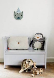 knuffel pinguin kinderkamer