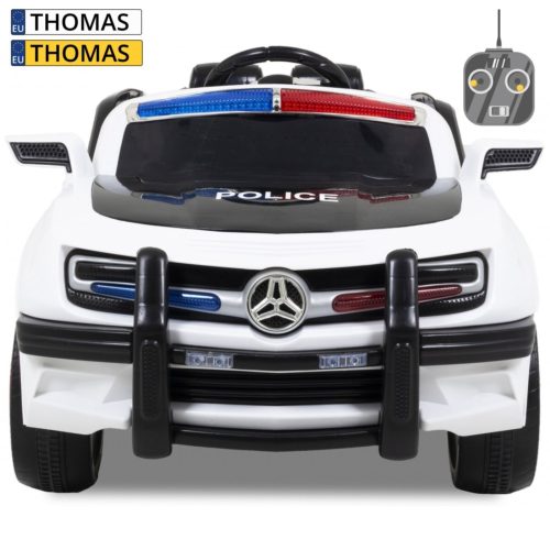 Elektrische kinderauto politie