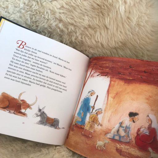 kinderboek het kerstverhaal