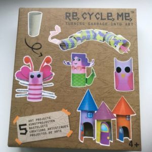 Recycle me knutselen met afval
