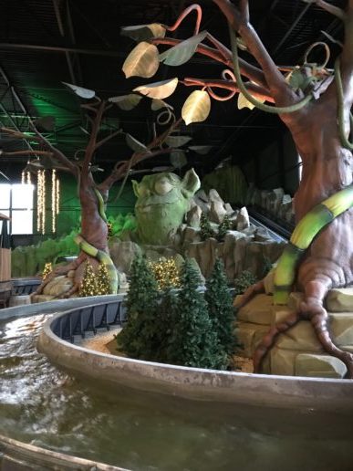 Toverland Magische Winterweken wildwaterbaan