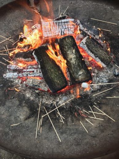 Toverland Magische Winterweken kampvuur marshmallows