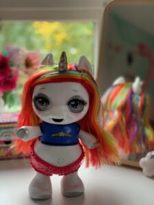 Poopsie dancing unicorn regenbooghaar
