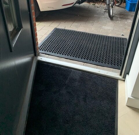 rubbermat als schoonloopmat