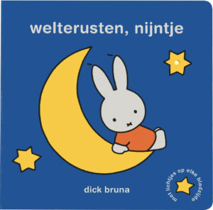 kinderboek nijntje met lichtjes